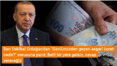 Erdoğan’dan “Gönlünüzden geçen asgari ücret nedir?” sorusuna yanıt: Belli bir yere gelsin, cevap vereceğiz