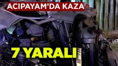 Acıpayam’da kaza:7 yaralı