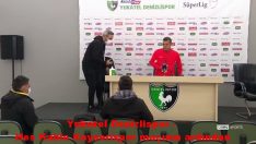 Yukatel Denizlispor – Hes Kablo Kayserispor maçının ardından