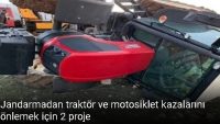 Jandarmadan  kazaları önlemek için 2 proje.