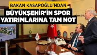Bakan Kasapoğlu’ndan Büyükşehir’in Spor Yatırımlarına Tam Not