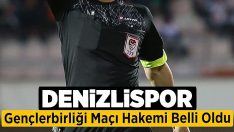 Denizlispor, Gençlerbirliği Maçını Yönetecek Hakem Belli Oldu