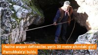 yerin 30 metre altındaki gizli Pamukkale’yi buldular.