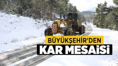 Büyükşehir’den Kar Mesaisi