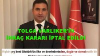 Tolga Varlıker ihraçı Genel Merkezden Döndü.