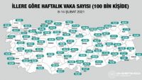 Denizli’de vaka sayısı 100 bin