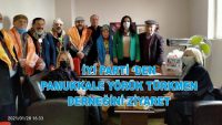 İYİ PARTİ ‘DEN PAMUKKALE    YÖRÜK TÜRKMEN DERNEĞİNİ ZİYARET