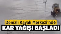 Denizli Kayak Merkezi’nde Kar Yağışı Başladı!!
