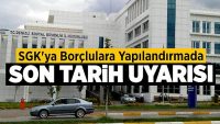SGK’ya borçlulara yapılandırmada son tarih uyarısı!!