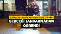 Dolandırıcının Cebinden Adresi Çıkan Engelli Yaşlı Adam Gerçeği Jandarmadan Öğrendi