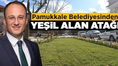 Pamukkale Belediyesinden Yeşil Alan Atağı