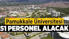 Pamukkale Üniversitesi 51 Personel Alacak!!