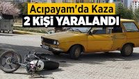 Acıpayam’da Kaza: 2 Yaralı!!