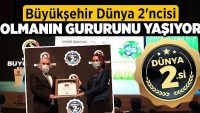 Büyükşehir Dünya 2’ncisi olmanın gururunu yaşıyor!!