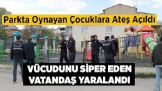 Çocuklar Zarar Görmesin Diye Vücudunu Siper Eden Vatandaş Yaralandı!!