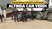 Yanaştırmak İstediği Kamyonun Altında Can Verdi!!