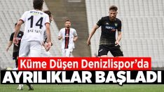 Küme düşen Denizlispor’da ayrılıklar başlayacak!!!