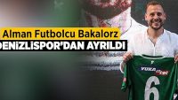 Alman futbolcu Bakalorz, Denizlispor’dan ayrıldı!!