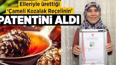 Elleriyle ürettiği ‘Çameli Kozalak Reçelinin’ patentini aldı!!