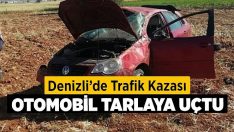 Denizli’de Trafik Kazası 2 Yaralı!!