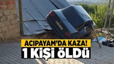 Acıpayam’da Trafik Kazası Bir Ölü