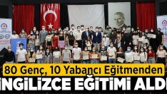 Bir Dil Bir Kültür Projesi’nde sertifikalar Başkan Osman Zolan’dan!!