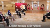 Erdoğan konuştu, dolar yükseldi
