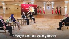 Erdoğan konuştu, dolar yükseldi