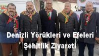 Denizli Yörükleri ve Efeleri Gurubu  tarafından 18 Mart Çanakkale Zaferi’nin 107. Yıl dönümü nedeniyle Anma .