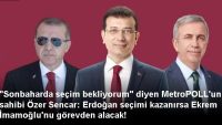Erdoğan seçimi kazanırsa Ekrem İmamoğlu’nu görevden alacak!