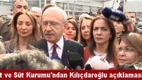 Kemal Kılıçdaroğlu Et ve Süt Kurumu’na alınmadı