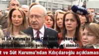 Et ve Süt Kurumu’ndan Kılıçdaroğlu açıklaması