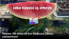 Tamamı 150 dilimi 45 lira: Karpuzun yanına yaklaşılmıyor