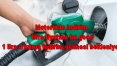 Motorinde indirim