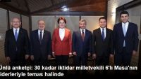 Ünlü anketçi: 30 kadar iktidar milletvekili 6’lı Masa’nın liderleriyle temas halinde.