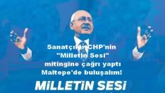 Sanatçılar  çağrı yaptı: Maltepe’de buluşalım!