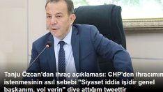 Tanju Özcan’dan ihraç açıklaması: