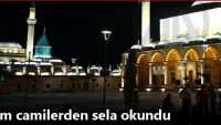 Tüm camilerden sela okundu