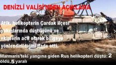 Marmaris’teki yangına giden Rus helikopteri düştü: 2 öldü, 5 yaralı