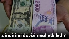 Faiz indirimi dövizi nasıl etkiledi?