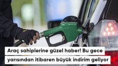 Bu gece yarısından itibaren motorine 1 lira 56 kuruş indirim bekleniyor