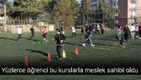 Yüzlerce öğrenci bu kurslarla meslek sahibi oldu