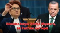 Kürsüden kurşun fırlatan Akşener’e, AK Parti’den sert tepki: Meclis’te kurşun sergisi tehdittir