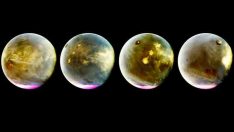 Dünya Mars’ı ilk kez böyle gördü!