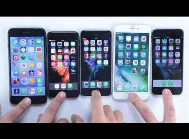 Hangi iPhone Daha Hızlı? (iPhone 7, 7 Plus, 6S ve 6 Hız Testi)