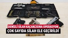 Denizli silah kaçakçısına operasyon…