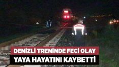 Denizli treninde feci olay yaya hayatını kaybetti