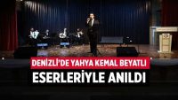 Denizli’de Yahya Kemal Beyatlı eserleriyle anıldı