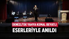 Denizli’de Yahya Kemal Beyatlı eserleriyle anıldı