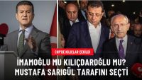 İmamoğlu mu Kılıçdaroğlu mu? Partisiyle birlikte CHP’ye katılma kararı alan Sarıgül tarafını seçti